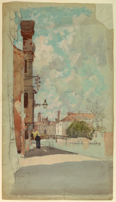 Kanal, Venedig, Italien von Francis Hopkinson Smith