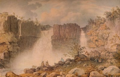 High Force, Teesdale, ca. 1807 von Francis Nicholson