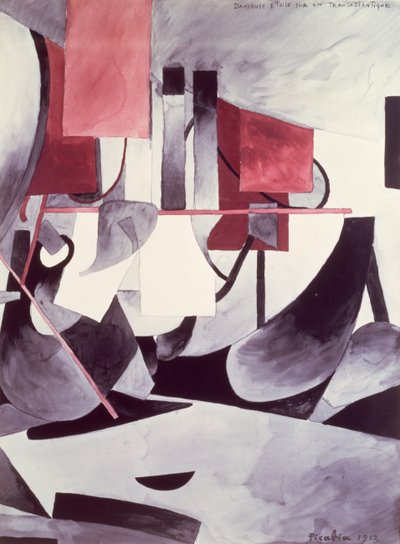 Ballerina auf einem Ozeandampfer von Francis Picabia
