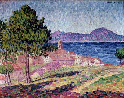 Blick auf Saint Tropez, die Zitadelle von Francis Picabia