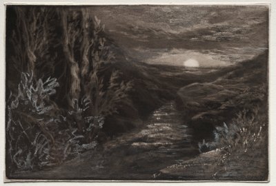 Ein Moorbach von Francis Seymour Haden
