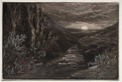 Ein Moorbach von Francis Seymour Haden