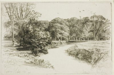 Ein Sonnenuntergang in Irland von Francis Seymour Haden