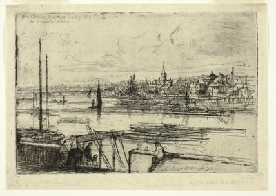 Battersea Reach von Francis Seymour Haden