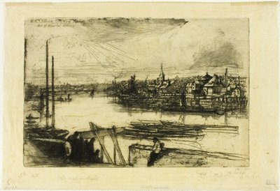 Battersea Reach von Francis Seymour Haden