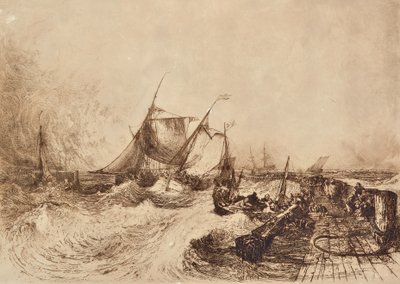 Hafen von Calais von Francis Seymour Haden