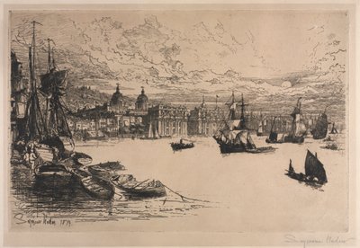 Greenwich von Francis Seymour Haden
