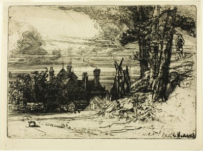 Horsleys Haus in Willesley von Francis Seymour Haden