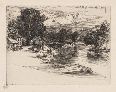 Haus der Smyth von Francis Seymour Haden