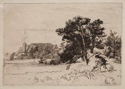 Altes Willesley-Haus von Francis Seymour Haden