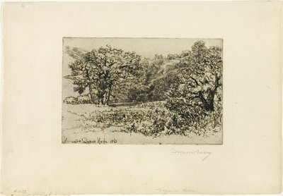 Die Herde von Francis Seymour Haden
