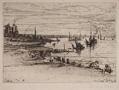 Das Gasthaus, Purfleet von Francis Seymour Haden