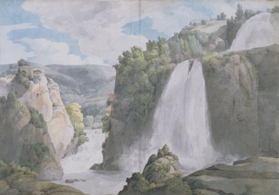 Kaskaden in Tivoli, 1781 von Francis Towne