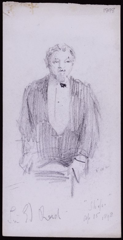 Porträt von Sir Edward Reid von Francis Wilfred Lawson