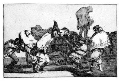 Karnevalsfantasie, 1819-1823 von Francisco de Goya