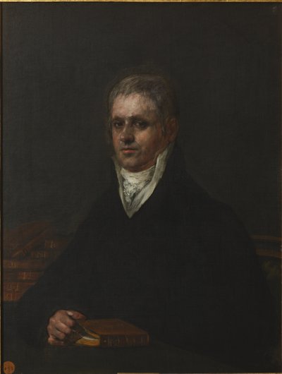 Porträt von José Munárriz von Francisco de Goya