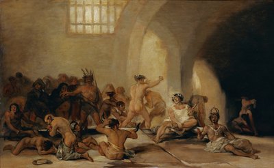 Irrenhaus von Francisco Jose de Goya y Lucientes