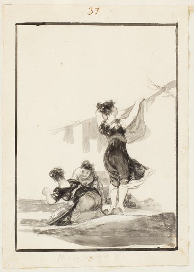 Nützliche Arbeit von Francisco de Goya