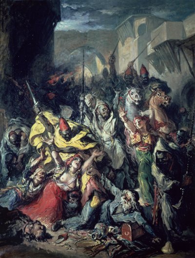 Kämpfende Mauren von Francisco Lameyer
