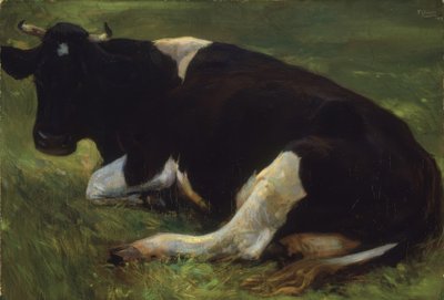 VACA – 1908 – 64X95 cm von Francisco Llorens Diaz