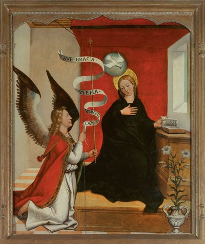 Die Verkündigung von Francisco de Comontes