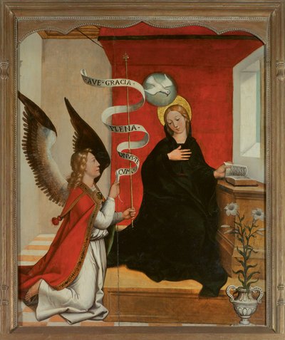Die Verkündigung von Francisco de Comontes