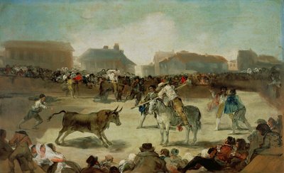 Ein Dorffest von Francisco de Goya