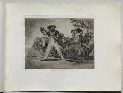 Die Schrecken des Krieges: Das ist hart von Francisco de Goya