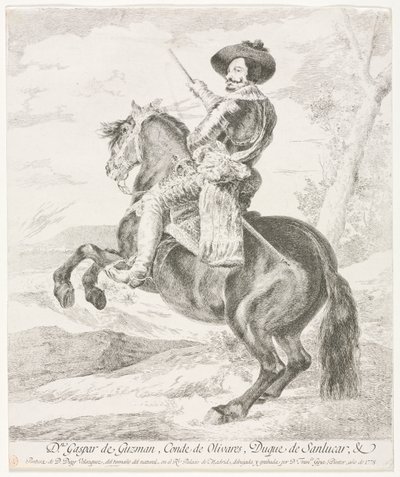 Gaspar de Guzman von Francisco de Goya