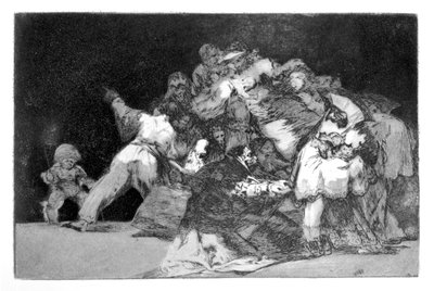 General Riddle, 1819-1823 von Francisco de Goya