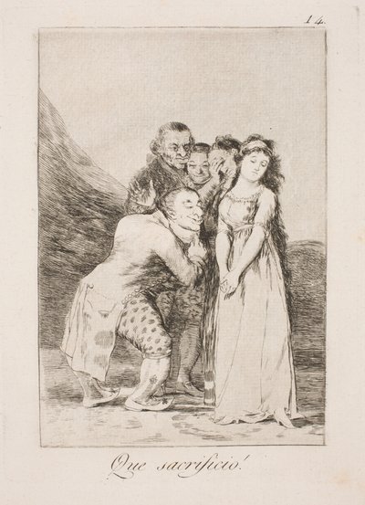 Welches Opfer von Francisco de Goya