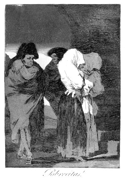 Arme kleine Mädchen! von Francisco de Goya