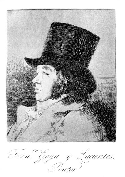 Selbstporträt, 1799 von Francisco de Goya