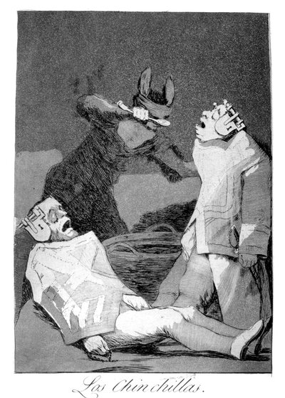 Die Chinchillas, 1799 von Francisco de Goya