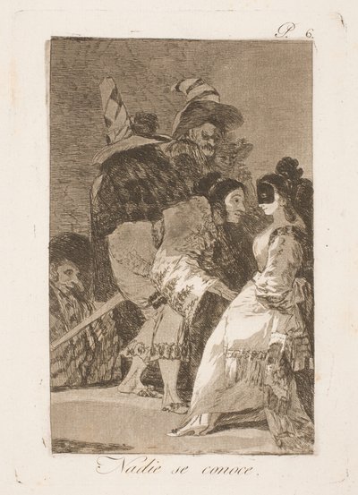 Wir kennen uns nicht von Francisco de Goya