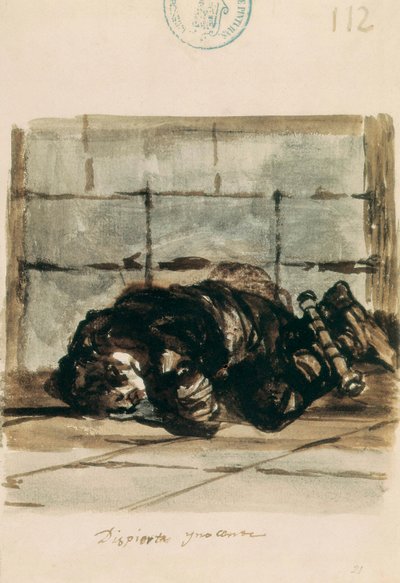 Wach auf, Unschuldiger von Francisco de Goya