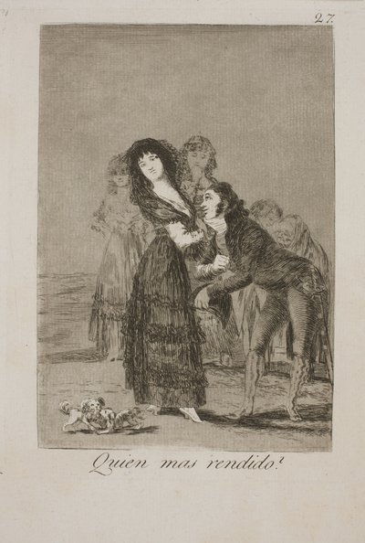 Ergebenster Diener von Francisco de Goya