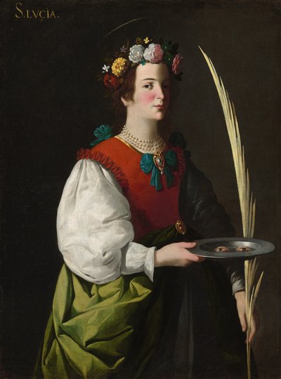 Heilige Lucia von Francisco de Zurbaran