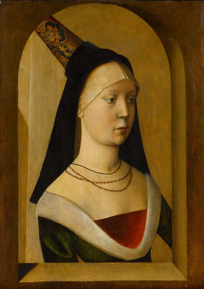 Porträt einer Frau, ca. 1475-80 von Franco Flemish School