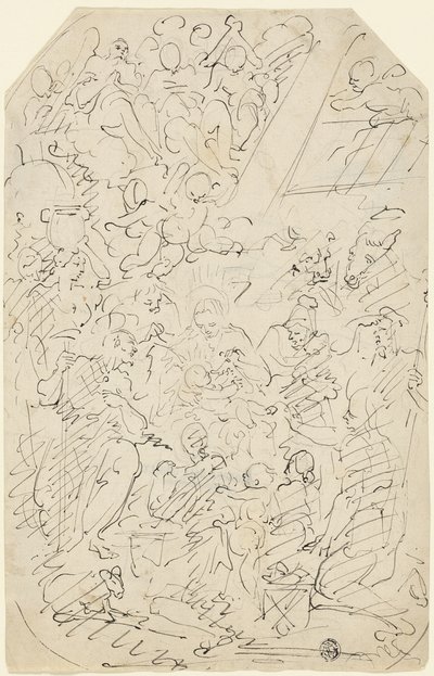Anbetung der Hirten von Francois Boitard