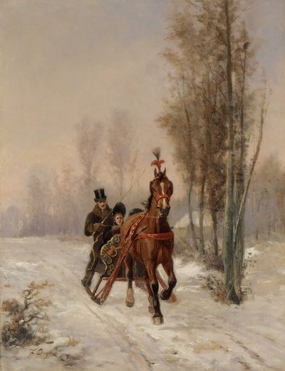 Der Schlitten von Francois Duyck