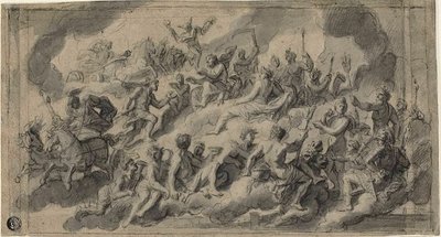 Götter auf dem Olymp von Francois Verdier