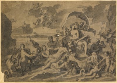 Triumph der Amphitrite von Francois Verdier