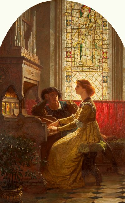 Harmonie, 1879 von Frank Dicksee