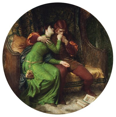 Paolo und Francesca, 1894 von Frank Dicksee
