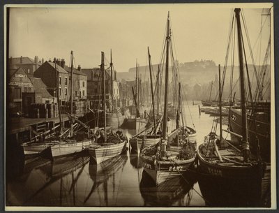 Hafen von Whitby von Frank Meadow Sutcliffe