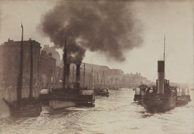 Unbetitelte Hafenszene, ca. 1880 von Frank Meadow Sutcliffe