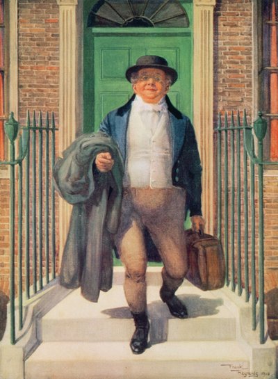 Mr. Pickwick verlässt die Doughty Street 48 von Frank Reynolds