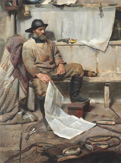 Der Fischer, 1890 von Frank Richards