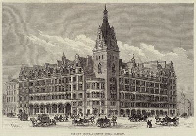 Das neue Central Station Hotel, Glasgow von Frank Watkins